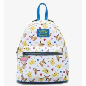 Loungefly Pokemon Eevee and Pikachu Mini Backpack